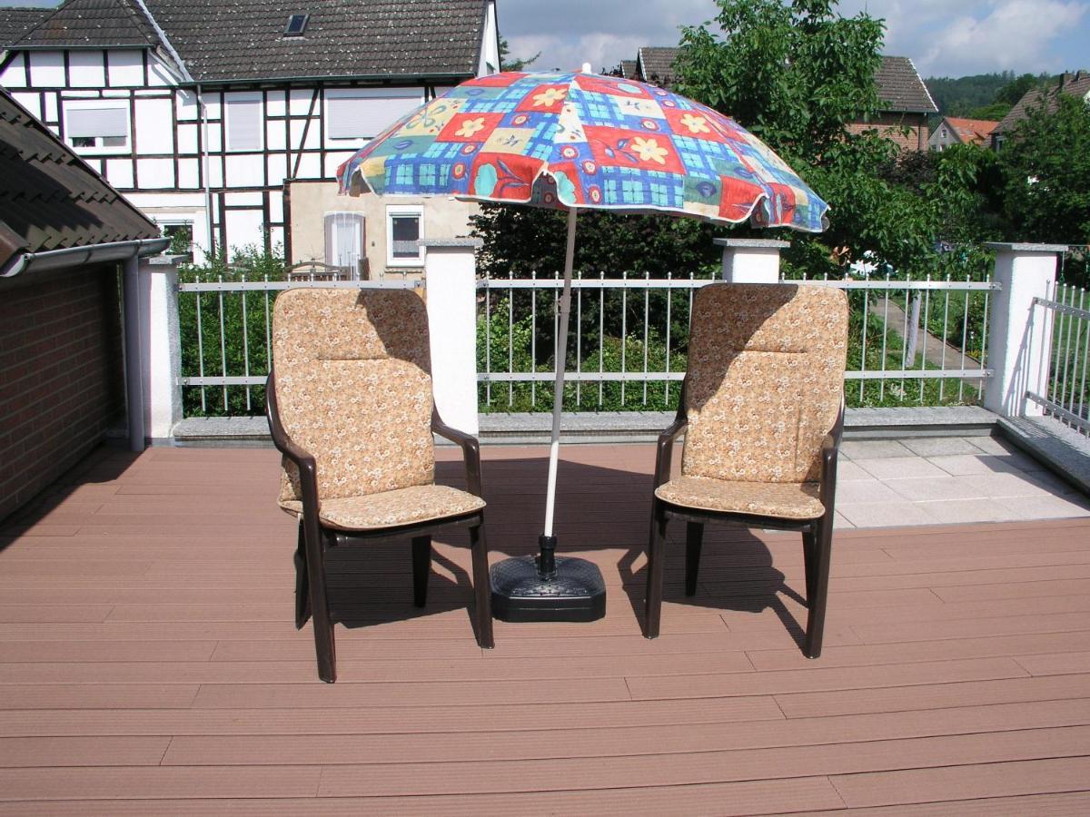 Ferienwohnung Am Deister Mit Grossem Balkon Springe Exterior photo